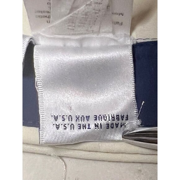 VTG Solumbra LARGE Yellow Long Sleeve Polo Shirt UV Protection Logo USA 1010K11 - Picture 14 of 14